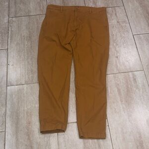 Levi's XX Chino Standard Taper Mens Pants 36X32 mustard color EUC